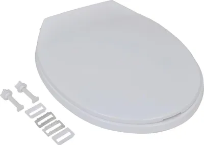 Obrázek produktu pro vidaXL Toaletní sedátka s měkkým zavíráním 2 ks. Plastové bílé