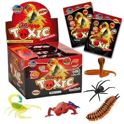 Produktbild von Toxic Creatures Sammelfiguren - Planet Wow Figur - 1 Display