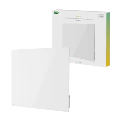 Produktbild von Hombli smartes Infrarot Glas Heizpanel 400W weiß