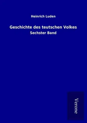 Produktbild von Geschichte des teutschen Volkes