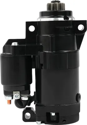 Zdjęcie produktu dla Rozrusznik silnikowy – rozrusznik do silników zaburtowych 6BG-81800-00 – 12V, 1 kW – 9 zębów – do silników 4-suwowych o mocy 20–40 KM (modele F20–F40) – PMGR – kolor czarny