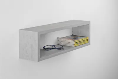 Produktbild von Wandboard CHANY Schweberegal in Betonoptik zur Wanddekoration und Ablage