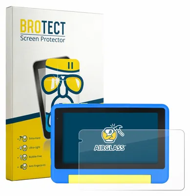 Produktbild von BROTECT Schutzglas für Bufo Kids Tablet 7" Schutzfolie Panzer Folie Glas Display Schutz klar