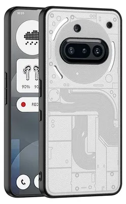 Produktbild von Für Nothing Phone 3a GKK Skin Feel Design Kunstleder / TPU Schutz Hülle Grau