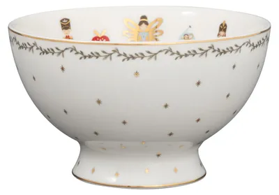 Produktbild von Greengate Cindarella Suppenbowl white 0,5l