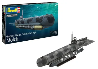 Zdjęcie produktu dla Revell German Midget Submarine Type Molch 1:72