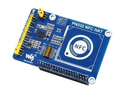 Produktbild von WaveShare PN532 NFC HAT for Raspberry Pi I2C SPI UART