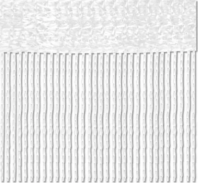 Produktbild von 2er Pack Fadenvorhang, Größe: 90x240, Farbe: Weiß