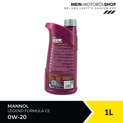 Produktbild von Mannol Legend Formula C5 0W-20 1 Liter