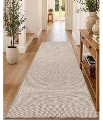 Immagine prodotto di Tappetino assorbente per interni, 91x243 cm, beige. Altamente assorbente, antiscivolo, facile da pulire