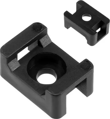 Produktbild von Kabelbinder Industriequalität Befestigungssockel Klebesockel 10 Stück 20x20