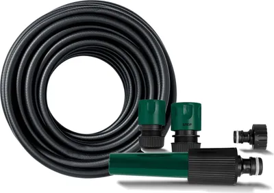 Produktbild von Parkside Gartenschlauch Set 13mm, 20m Komplett Set Schlauch Regulierspritze ++