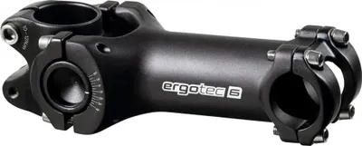 Zdjęcie produktu dla ERGOTEC STEM SCHWING 2 Regulowany do przodu Ø28,6 100 25,4 mm Czarny