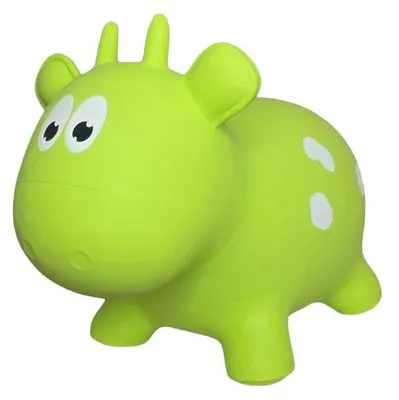 Image de Gerardo´s Toys Little Tikes Hoppy Cow green (Kinderspielzeug, Kuhfigur Hüpfball)