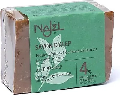 Produktbild von Najel Aleppo Seife 4% -- 155 g