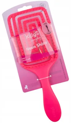 Produktbild von KillyS Neon Shine elastische durchbrochene Haarbürste rosa
