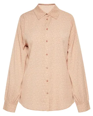 Produktbild von Jeona damen bluse - braun beige Jeona damen bluse - braun beige, XL