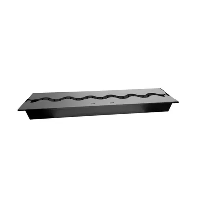 Image de Brûleur bioéthanol Insert 160/650 avec ligne de feu en forme de VAGUE