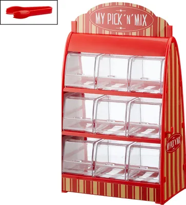 Obrázek produktu pro Cepewa retro automat na cukrovinky s kleštěmi dávkovač na žvýkačky na víno 50. léta ovocné žvýkačky želé fazole pult