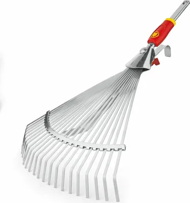 Produktbild von WOLF-Garten 71A-AA031650 MS-Verstellbesen UC-M multistar, silber/rot
