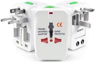 Obrázek produktu pro NAD 0563846 Cestovní síťový adaptér EU USA UK univerzální