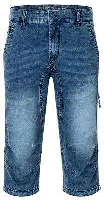Produktbild von Timezone Lässige Sommershorts Jeans 3/4 Länge Eingrifftaschen Größe: 29W