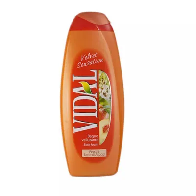 Produktbild von VIDAL Badeschaum Velvet Seansation Pfirsich & Akazienmilch 500 ml