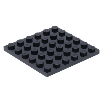 Zdjęcie produktu dla 5x płyta konstrukcyjna LEGO 6x6, czarna