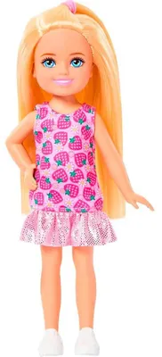 Zdjęcie produktu dla Barbie Chelsea JJB33, Mini lalka, Damski, 3 lat(a), Chłopak, dziewczyna, 139 mm, Wielobarwny