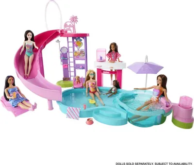 Obrázok produktu pre Barbie JFP01, bazén pre bábiku, 3 rok / roky, 1,8 kg
