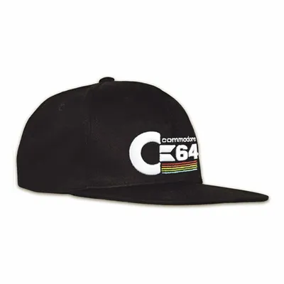 Immagine prodotto di Czapka Snapback Commodore 64 z logo - 100% bawełna, regulowana rozmiarowo