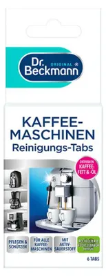Produktbild von Dr.Beckmann Kaffeemaschinen-Reinigungstabletten 6 Stück