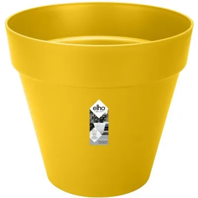 Image de Pot Loft Urban Ocre D.40cm Pot De Fleurs Mobile Avec Réserve D'eau - Elho