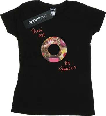 Produktbild von Genesis - "That's All 45" T-Shirt für Damen BI37539 (XXL) (Schwarz)