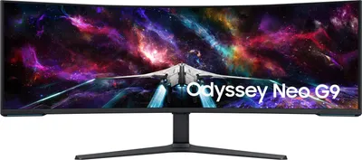 Obrázok produktu pre Monitor Samsung LS57CG952, 57" Odyssey Neo G95NC 57" Quantum Mini-LED Dual UHD, 7680x2160, 240Hz 1ms, HDMI, USB hub, biela/čierna