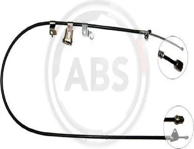 Produktbild von A.B.S. Handbremsseil Seilzug Feststellbremse für TOYOTA Yaris Schrägheck (P1) Hinten Links K19477