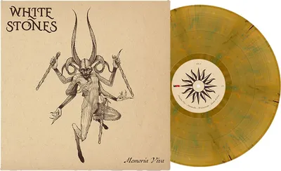 Produktbild von WHITE STONES - Memoria Viva - LP SEPIA MARBLED VINYL