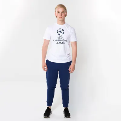 Obrázek produktu pro Tréninkové kalhoty Champions League pro muže - Velikost XL - Modrá - Fanouškovské oblečení