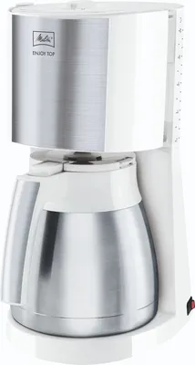 Obrázek produktu pro MELITTA Kávovar 1017-07 10 šálků Termoska 1000Watt bílá