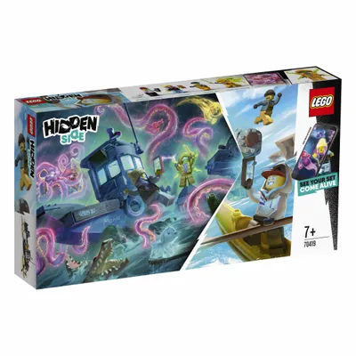 Zdjęcie produktu dla LEGO® Hidden Side 70419 Kuter do krewetek z kapslem