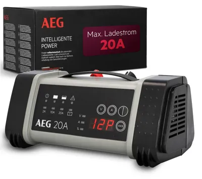 Produktbild von AEG Mikroprozessor Batterieladegerät LT 20, 20A für 12/24V Autobatterien, 9-stuf