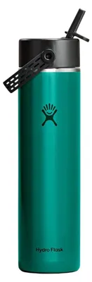 Produktbild von HYDRO FLASK 24 OZ Lightweight Wide Flex Straw Cap Trinkflasche grün 709 ml