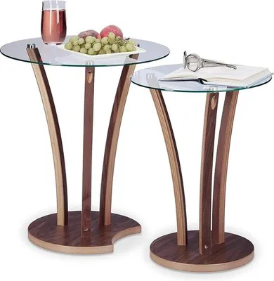 Produktbild von Famanu Beistelltisch Set – Modernes Design, 2 Stück