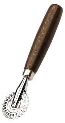 Produktbild von Teigschneider mit Holzgriff - 4 cm