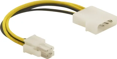 Zdjęcie produktu dla DeLOCK Cable P4 male > Molex 4pin male, 0,13 m