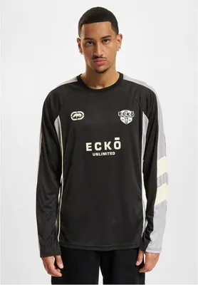 Immagine prodotto di Maglietta a maniche lunghe da uomo Ecko Unltd. TrainingOne maniche lunghe nero/grigio - 3XL