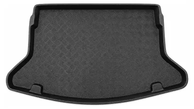Image de Bac de coffre pour Hyundai i30 III 2016- (hayon, plancher fixe) – noir, sur mesure