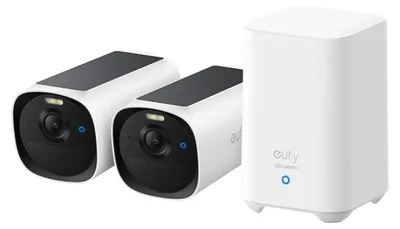 Image de Eufy EufyCam E40 2-Cam Kit + Homebase 2