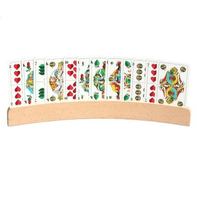Produktbild von Philos Spielkartenhalter - Kartenhalter aus Holz 33 cm (6693)