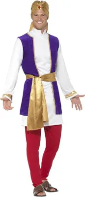 Image de Smiffys - Costumes - Hommes SM2885 (M) (Violet/Blanc/Rouge)